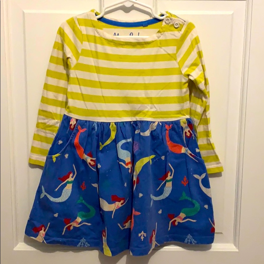 Boden Mermaid dress (3-4y)
